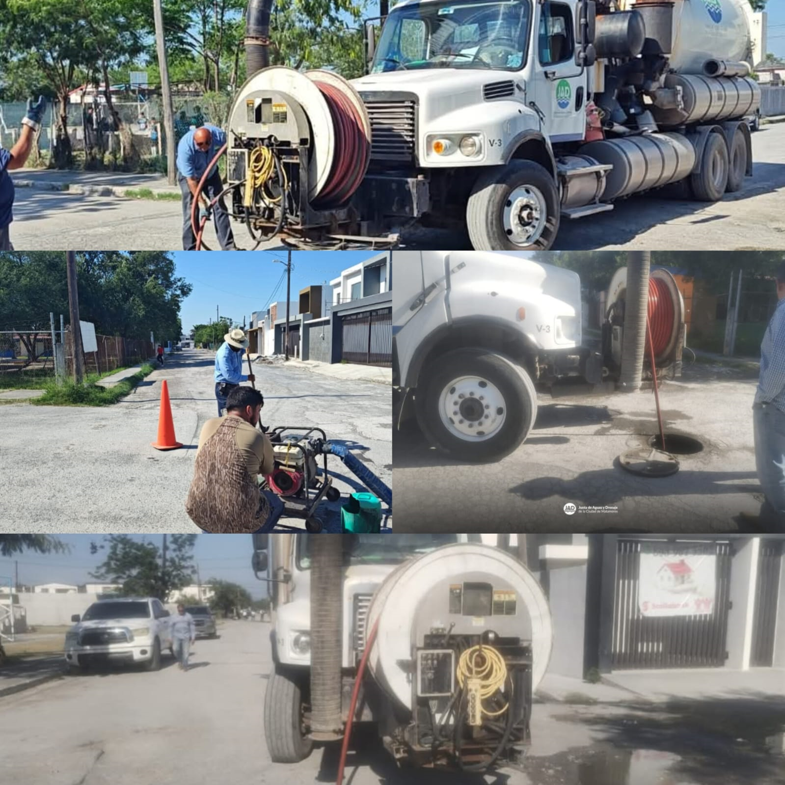 JAD realiza trabajos de limpieza y desazolve en la colonia Esperanza