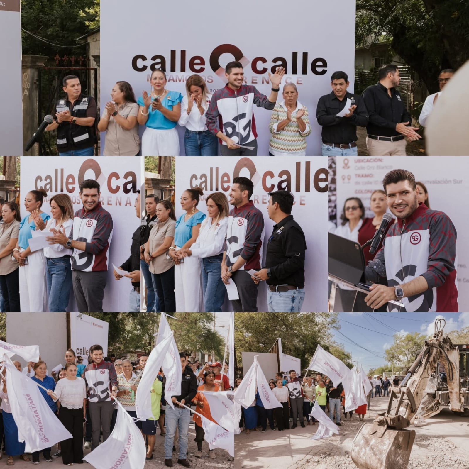 El Gobierno de Beto Granados llega a la colonia Reforma con el programa Calle a Calle