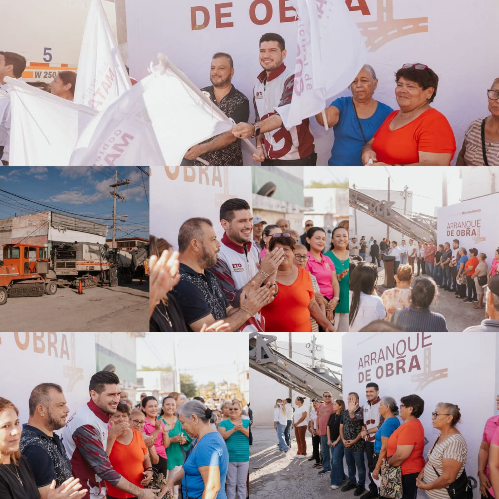 Alcalde Beto Granados da arranque a obra de rehabilitación en la calle Playa Mocambo