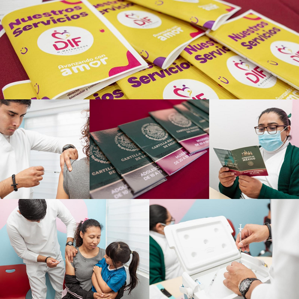 Concluye con éxito jornada de vacunación en el DIF Matamoros