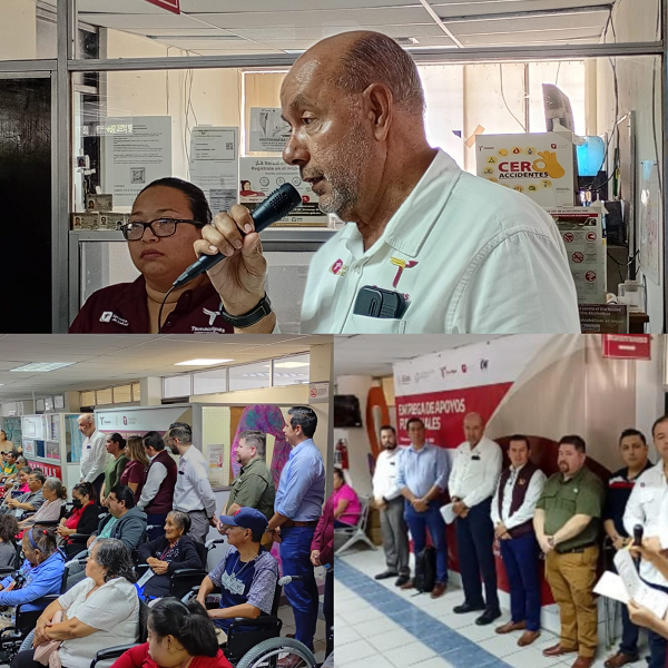 ENTREGA TERCERA JURISDICCIÓN SANITARIA SILLAS DE RUEDAS EN MATAMOROS