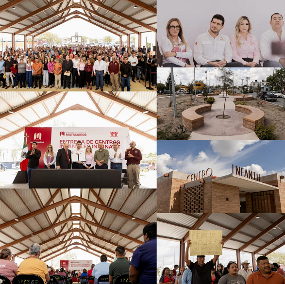 Alcalde Beto Granados inaugura nuevo Polideportivo y 2 Centros Infantiles en Las Brisas