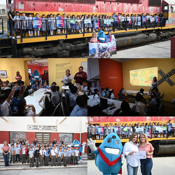 Una mañana llena de aprendizaje y diversión en el Museo del Ferrocarril.