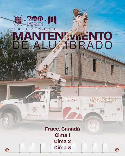 Mantenimiento Alumbrado