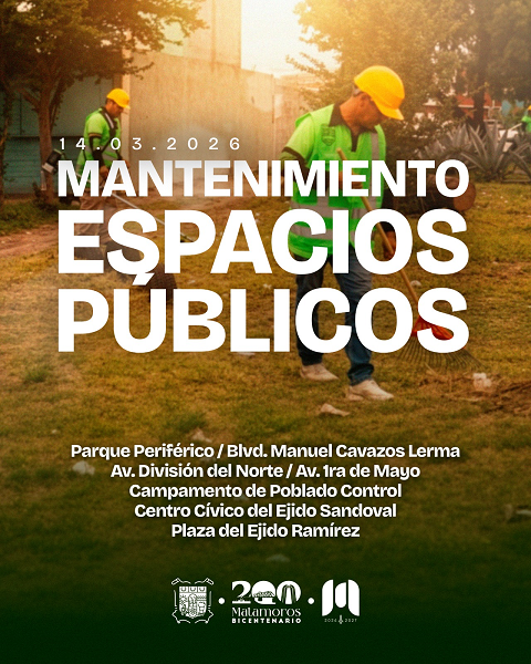 Mantenimiento Espacios Públicos