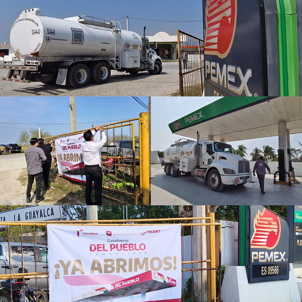 Arranca operaciones la primera Gasolinera del Pueblo