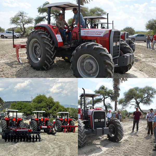 Fortalece Gobierno de Tamaulipas productividad agrícola con Central de Maquinaria