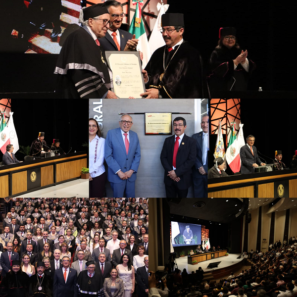 Confiere la UAT Doctorado Honoris Causa al secretario de Salud federal David Kershenobich