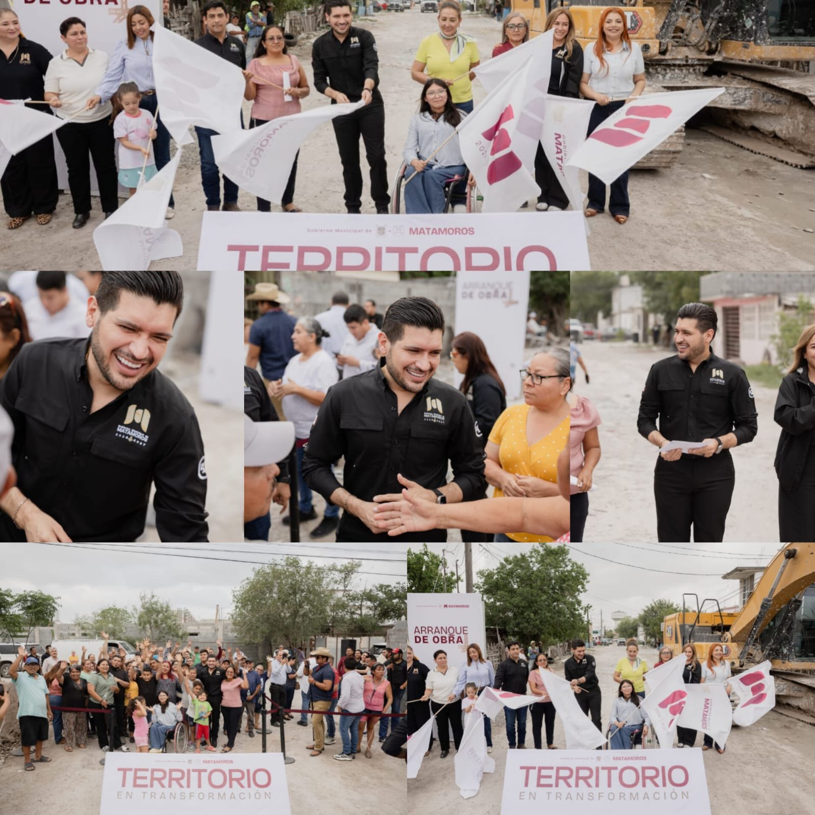 Beto Granados arranca pavimentación en Las Torres; anuncia inversión superior a los 4.5 MDP