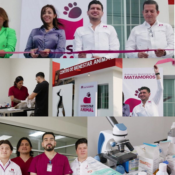 Alcalde Beto Granados hace historia con el primer Centro de Bienestar Animal de Matamoros 🐾