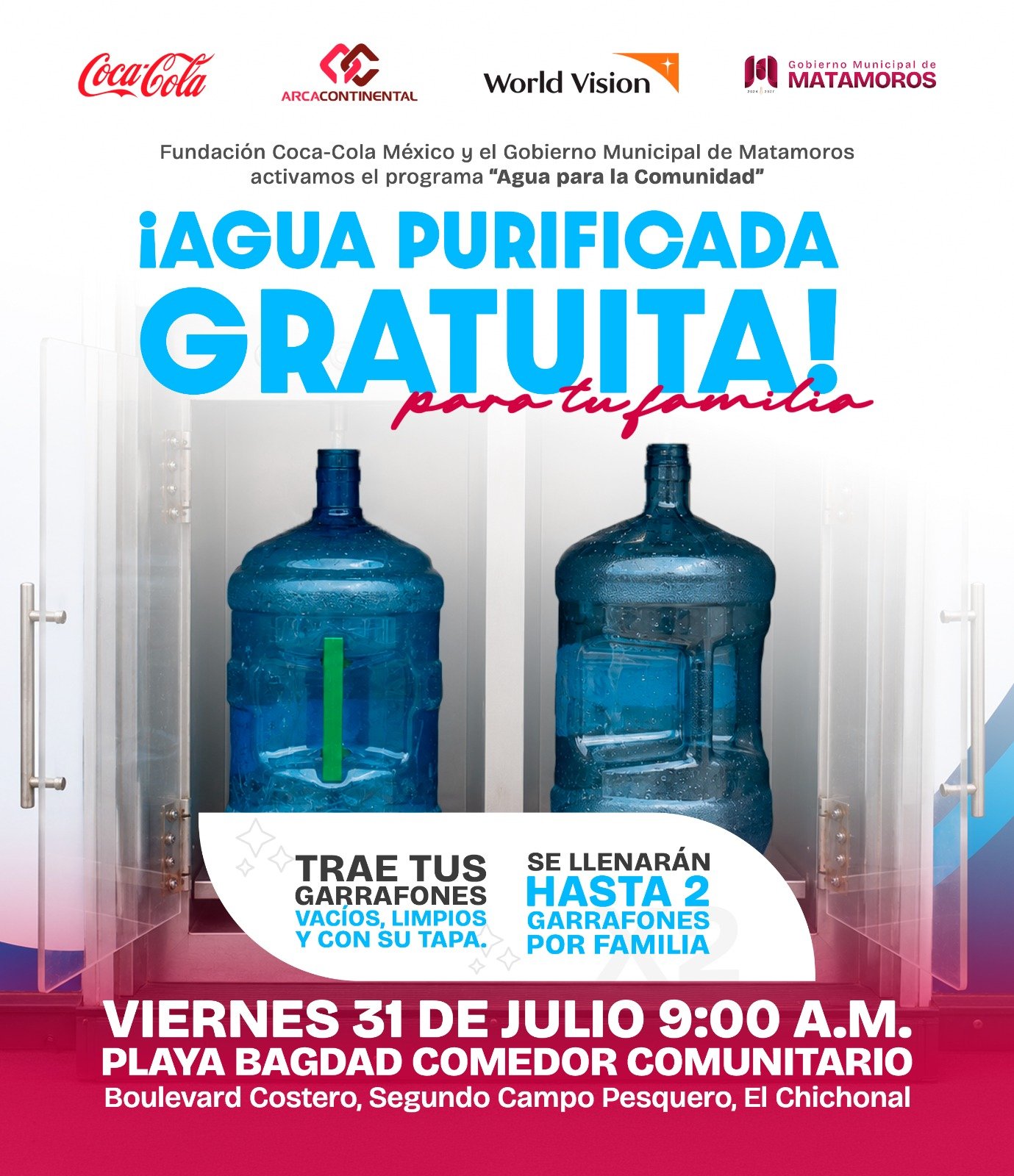💧🚰 ¡Agua para la Comunidad!