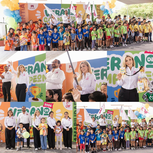 Arranca DIF Matamoros con el primer día del Campamento 2026 “Verano de Campeones”