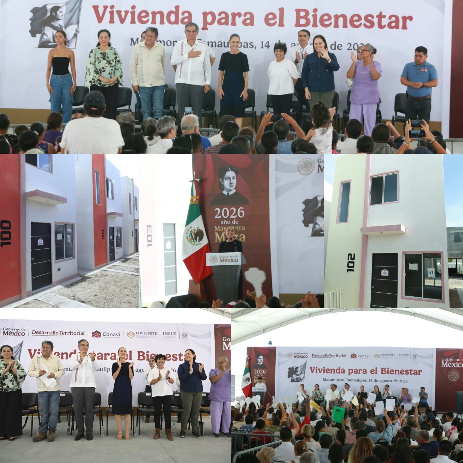 Con la entrega de viviendas se hace justicia a quienes menos tienen: Claudia Sheinbaum