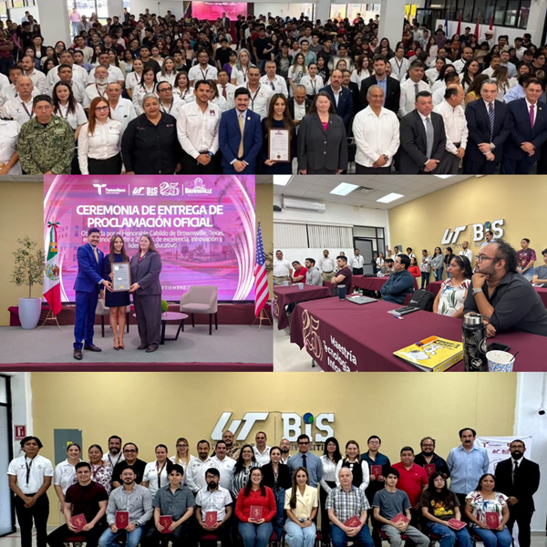 Proyecta UT Matamoros su liderazgo educativo con reconocimiento internacional