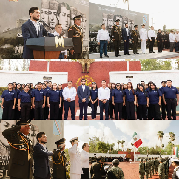 Beto Granados encabeza ceremonia solemne en honor a los Niños Héroes