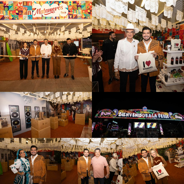 José Alberto Granados Fávila participa en la inauguración de la Feria Tamaulipas 2026