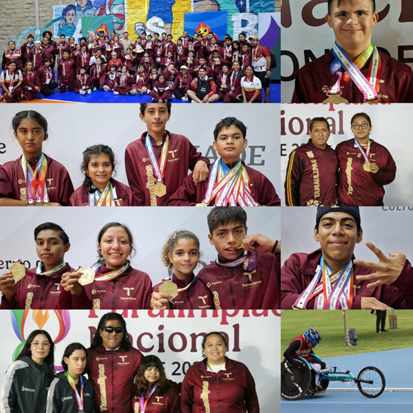 ¡Histórico! Tamaulipas alcanza su mejor posición en la Paralimpiada Nacional