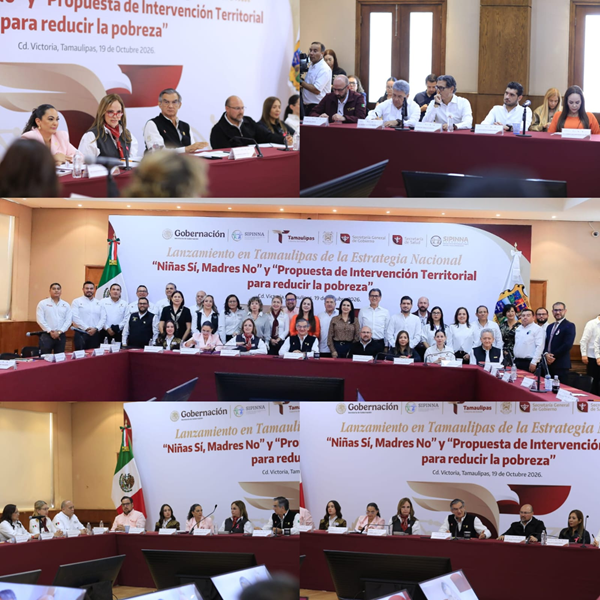 Lanzan en Tamaulipas estrategia para prevenir embarazo infantil y reducir pobreza