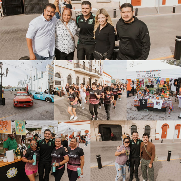 DomingueANDO reúne deporte, cultura y emprendimiento en Matamoros